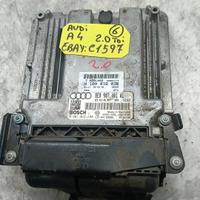 CENTRALINA MOTORE AUDI A4 Berlina (8E) 0281013190