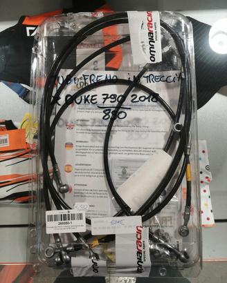Kit tubi freno in treccia KTM 790 2018 - 2020 Colo