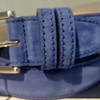 cintura pelle / camoscio VIOLA (Italy)