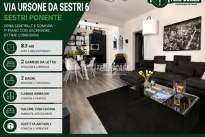 VIA URSONE DA SESTRI - TRILOCALE RISTRUTTURATO CON