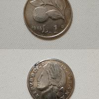 1 lira arancia 1946