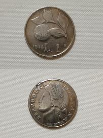 1 lira arancia 1946