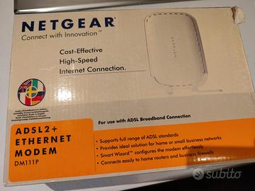 Modem NETGEAR DM111P ADSL2+ Ethernet | Come nuovo 