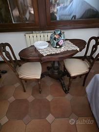 Tavolo e sedie