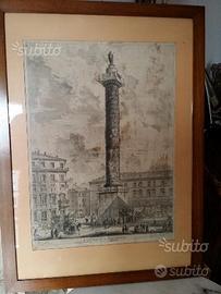 Incisione Giovanni Battista Piranesi