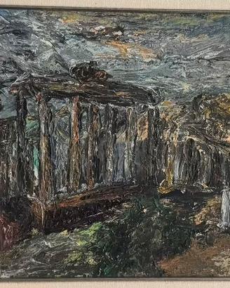 Olio su tela, quadro Fori Imperiali di Roma