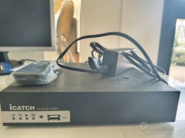 Kit Videosorveglianza: DVR 4 Canali + 4 Telecamere