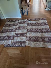 4 pannelli tenda rifiniti
