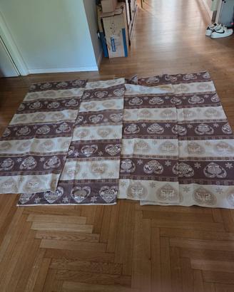 4 pannelli tenda rifiniti