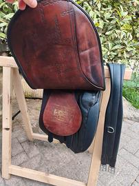 Sella Dressage Stübben Romanus - 17" bicolore