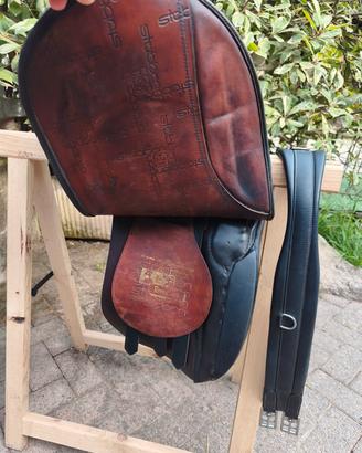 Sella Dressage Stübben Romanus - 17" bicolore