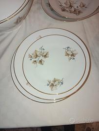 GINORI VINTAGE FILO ORO X12 COPERTI COMPLETI+12+7