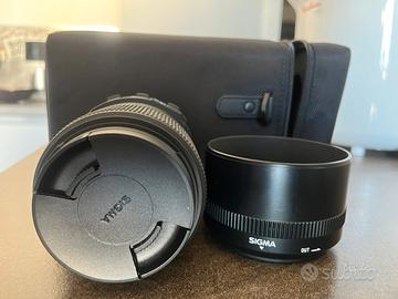 Sigma 105mm 2.8 ex dg macro  OS attacco Nikon