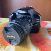 Canon EOS 1100d+lente fisheye+ custodia