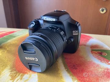 Canon EOS 1100d+lente fisheye+ custodia