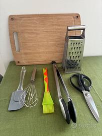 Utensili cucina: 10 pezzi - vedi foto