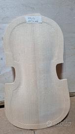 Tavola abete violino 4/4 pre fresata Cnc