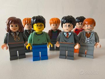 Lotto LEGO Harry Potter 7 Minifigure Originali