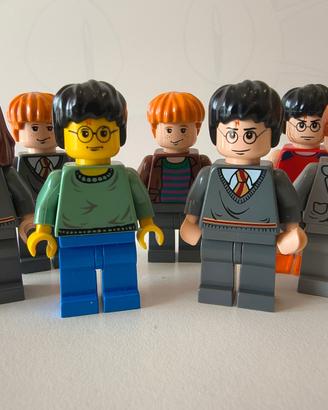 Lotto LEGO Harry Potter 7 Minifigure Originali