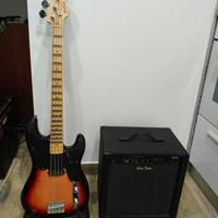 Basso + Amplificatore 40W Harley Benton