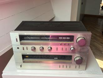 Sanyo Amplificatore DCA303 + Tuner FMT 303  			