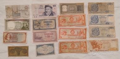 blocco di vecchia cartamoneta 