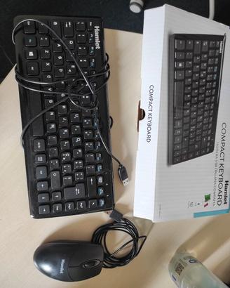 tastiera usb compatc ( mini) keyboard  + mouse