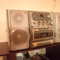 RADIO + CD + CASSETTE  STEREO