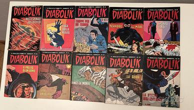 Lotto Diabolik 22 nri – annualità XV.