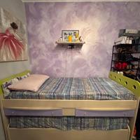 Letto multifunzionale con letto a contenitore