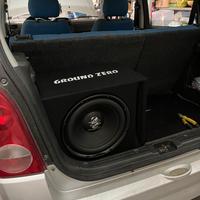 subwoofer+amplificatore per auto