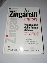Lo Zingarelli Minore vocabolario Italiano 