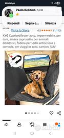 copri sedile per cani