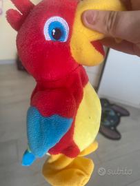 Papaggallo peluche ce