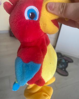 Papaggallo peluche ce