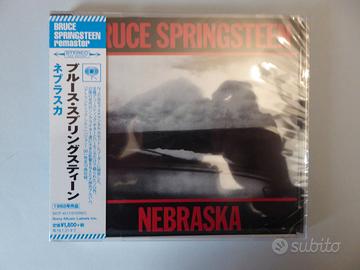 CD Nebraska di Bruce Springsteen made in japan