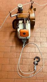 Verricello tiro legna