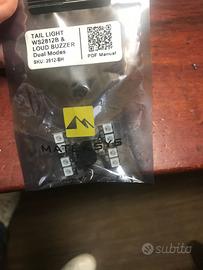 Matek LED Tail light WS2512B with Loud Buzzer