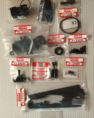 Lotto 11 Ricambi Kyosho Ferrari F1 1/8 DeA - Nuovi