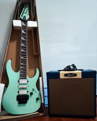 Chitarra elettrica Ibanez NUOVA con amplificatore