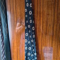 Cravatta Rinaldo Giuliani vintage fiori 