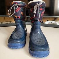 Stivaletti pioggia bambino PVC impermeabili n 30