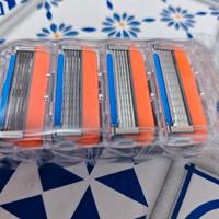 4 lamette per Gillette Fusion o simili 5 lame