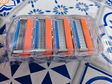 4 lamette per Gillette Fusion o simili 5 lame