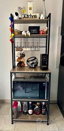 Mobile scaffale per cucina