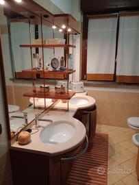 mobile bagno con doppio lavello 