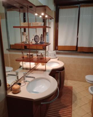 mobile bagno con doppio lavello 