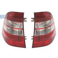 FANALI MERCEDES ML W163 98-05 LED ROSSO CROMATO