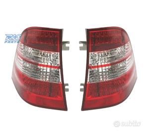 FANALI MERCEDES ML W163 98-05 LED ROSSO CROMATO