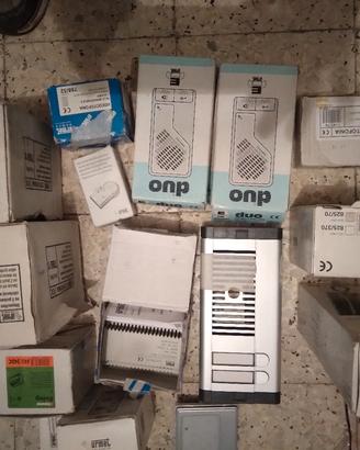 materiale  x citofonia